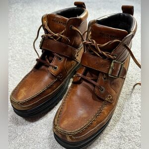 Vintage Polo by Ralph Lauren women’s Brown Leather Boots size 8